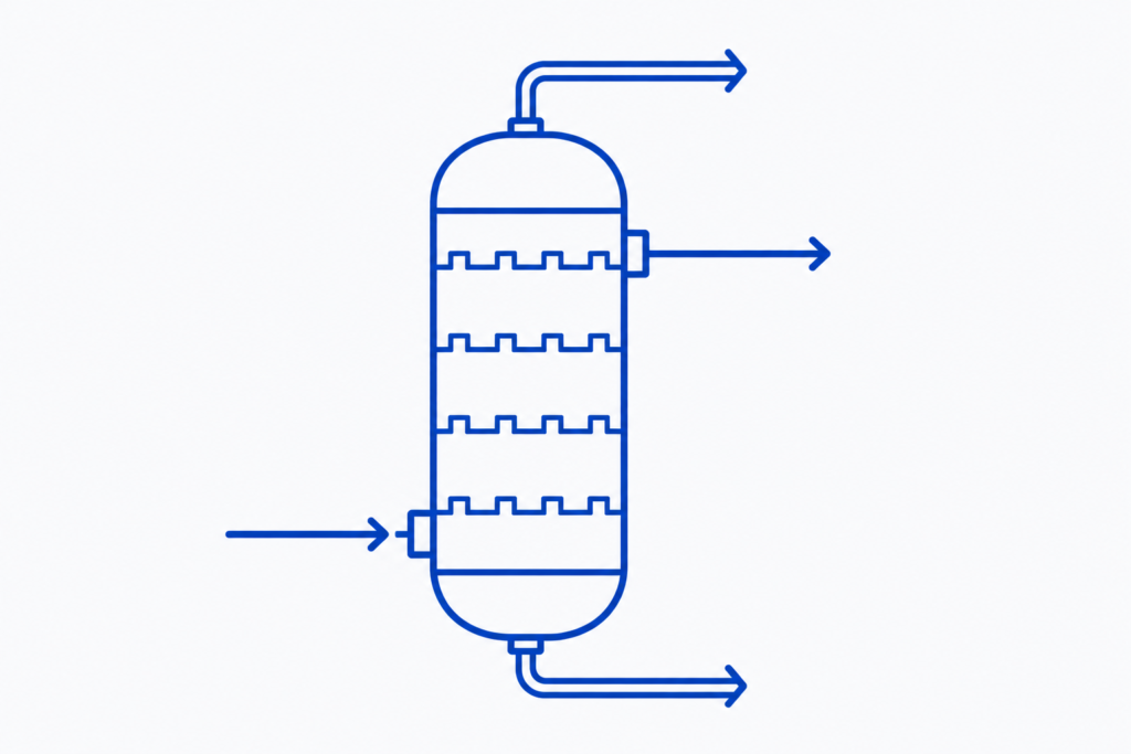 Distillation column instability in Cryogenic Nitrogen Plants
